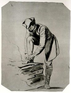Study Of A Figure 27 — George Caleb Bingham
