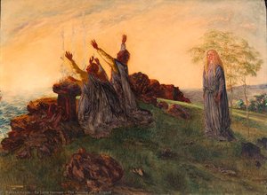 The Passing Of St. Brighid — Da Loria Norman, Symbolism