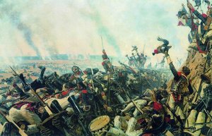The End Of Borodino Battle — Vasily Vasilevich Vereshchagin