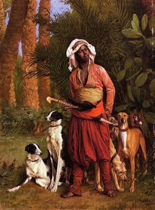 Der Neger-Meister der Jagdhunde