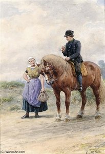 The Flirtation — Otto Eerelman