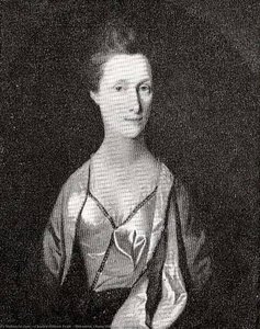 Unknown Young Woman, (painting) — Charles Willson Peale