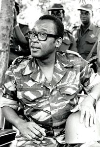 Mobutu Sese Seko In Battle Dress — Mohamed Amin