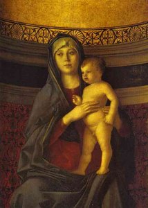 Frari Triptych. Madonna And Child — Giovanni Bellini