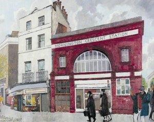 Mornington Crescent Station, London — Geoffrey Scowcroft Fletcher