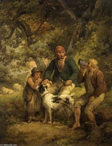 The Peasants' Repast — George Morland