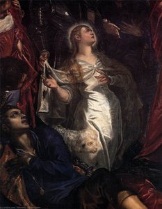 El Milagro De Santa Agnés (detalle) — Jacopo Tintoretto, Italian Baroque