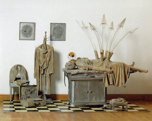 The Birthday, (213.4 X 304.8 X 152.4 Cm) Staa (1964) — Edward Kienholz