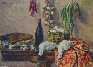 Still Life. White Partridge. — Pyotr Konchalovsky