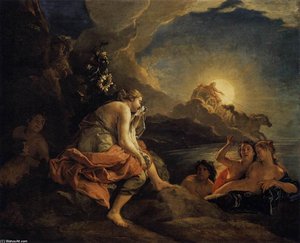 Clytie Transformed Into A Sunflower — Charles De La Fosse