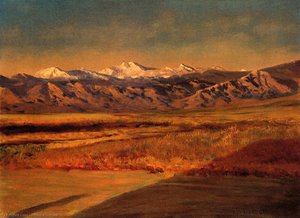The Grand Tetons — Albert Bierstadt