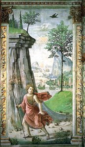 St. John The Baptist In The Desert — Domenico Ghirlandaio