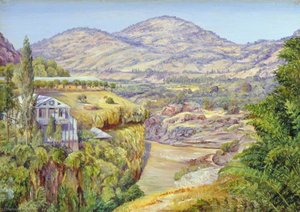Baños Termales De Cauquenas, Chile — Marianne North