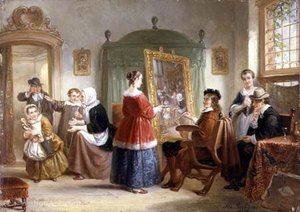 Jan Steen in his Studio