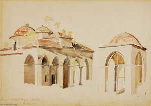 Ancient Turkish Mosque At Tourbek — Miner Kilbourne Kellogg