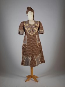 Dress With Head Cloth — (possibly) Senagalese Designer Elijah Liziwe Komanisi Ciss