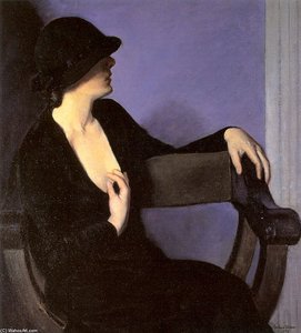 Study Of A Woman In Black — Bernhard Gutmann