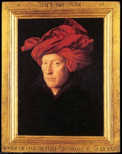 Man In A Turban — Jan Van Eyck, Early Netherlandish Painting