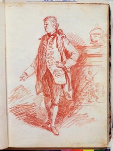 Portrait Of A Man, Called Edward Gibbon From — Thomas Patch