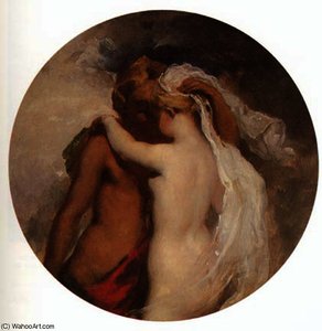 Nymph And Satyr — William Etty