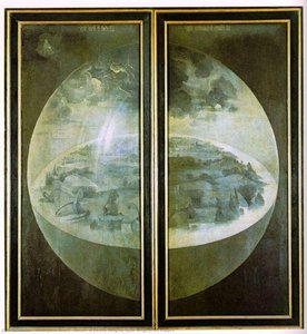Garden Of Earthly Delights, Outer Wings Of The Triptych — Hieronymus Bosch