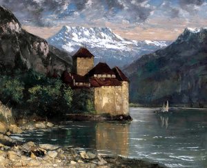 Castillo De Chillon — Gustave Courbet