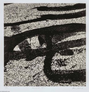 Vermont 118, 1987, From The Porfolio Tar Abstracts — Aaron Siskind