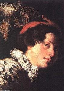 David (detail) — Domenico Feti (domenico Fetti)
