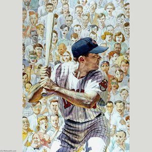 Rocky Colavito — Boris Chaliapin