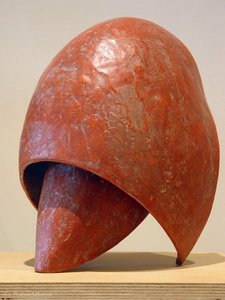 Abstraction of a woman's head with hat