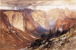 Yosemite Valley, California — Samuel Colman