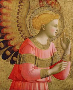 Annunciatory Angel — Fra Angelico, Early Renaissance