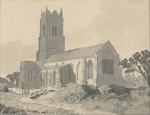 Ingham Church, Norfolk — John Sell Cotman