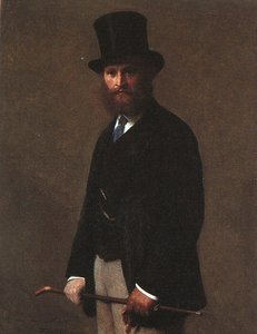 Portrait Of Edouard Manet — Henri Fantin-latour