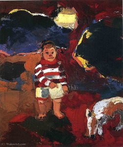 Untitled (892) — Joan Brown