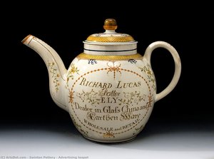 Advertising Teapot — Swinton Pottery