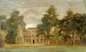 West Lodge, East Bergholt — John Constable, Romantic Landscape Painting