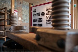 Museo del Prosciutto di Parma: pressa da cicciolata