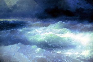 Between The Waves — Ivan Konstantinovich Aivazovsky, Romantic Seascapes