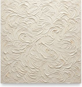 Ethereal Undulations In Cream: A Sculptural Study Of Infinite Organic Motion — David Moreau