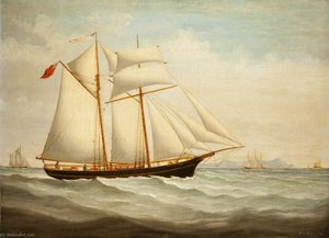 Schooner 'North Barrule' of Ramsey