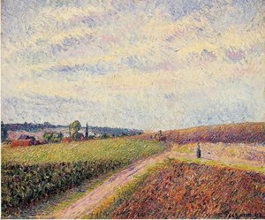 Vista De Eragny — Camille Pissarro