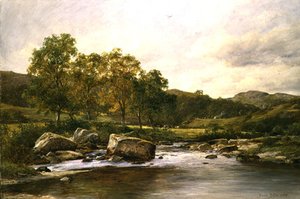 Stepping Stones On The River Llugwy