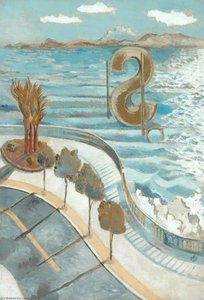 View From A Window, Nice — Paul Nash