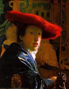 The Girl With The Red Hat [c. 1665] — Johannes Vermeer