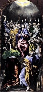 El Pentecostés — El Greco, Mannerist Style