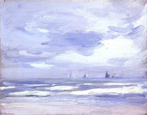 On The Beach, Étaples, France — John Duncan Fergusson
