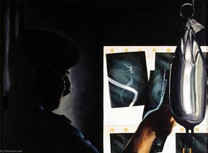 David Westaby Examining X Rays — Keith Holmes