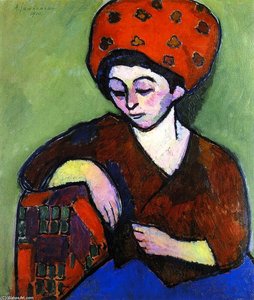 Helene In Colored Turban — Alexej Von Jawlensky