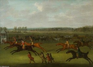 The Oatlands Stakes, Ascot Heath — John Nost Sartorius